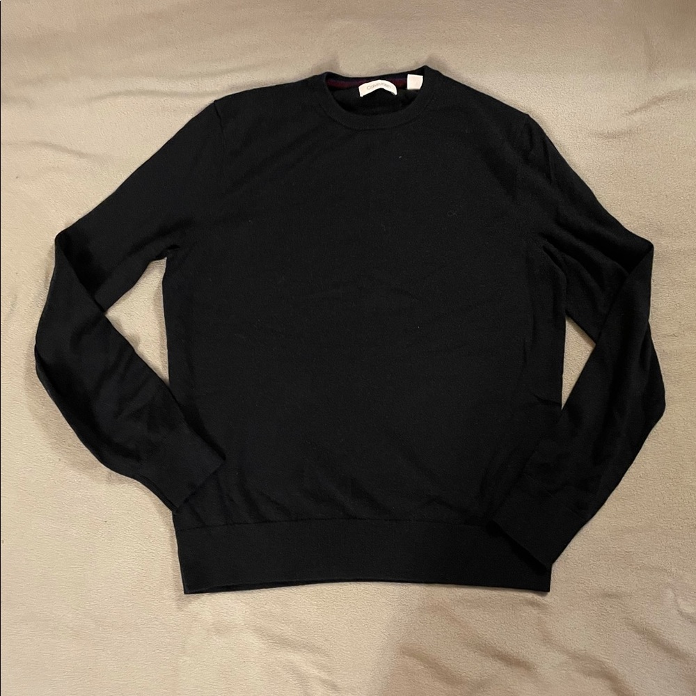 Men’s Calvin Klein Navy Blue Crew Neck Sweater